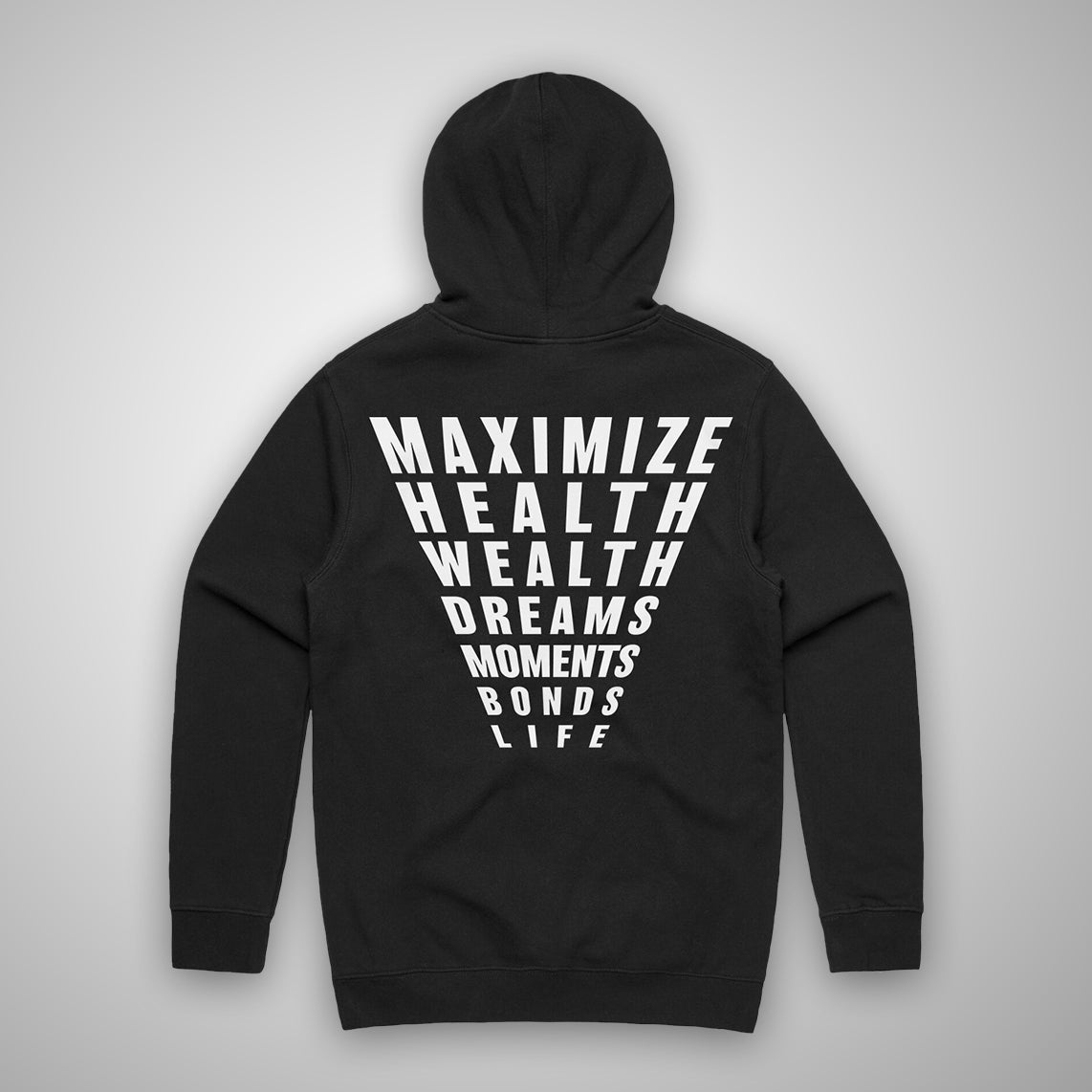 Maximize Life Hoodie – The Bigg Jah Store