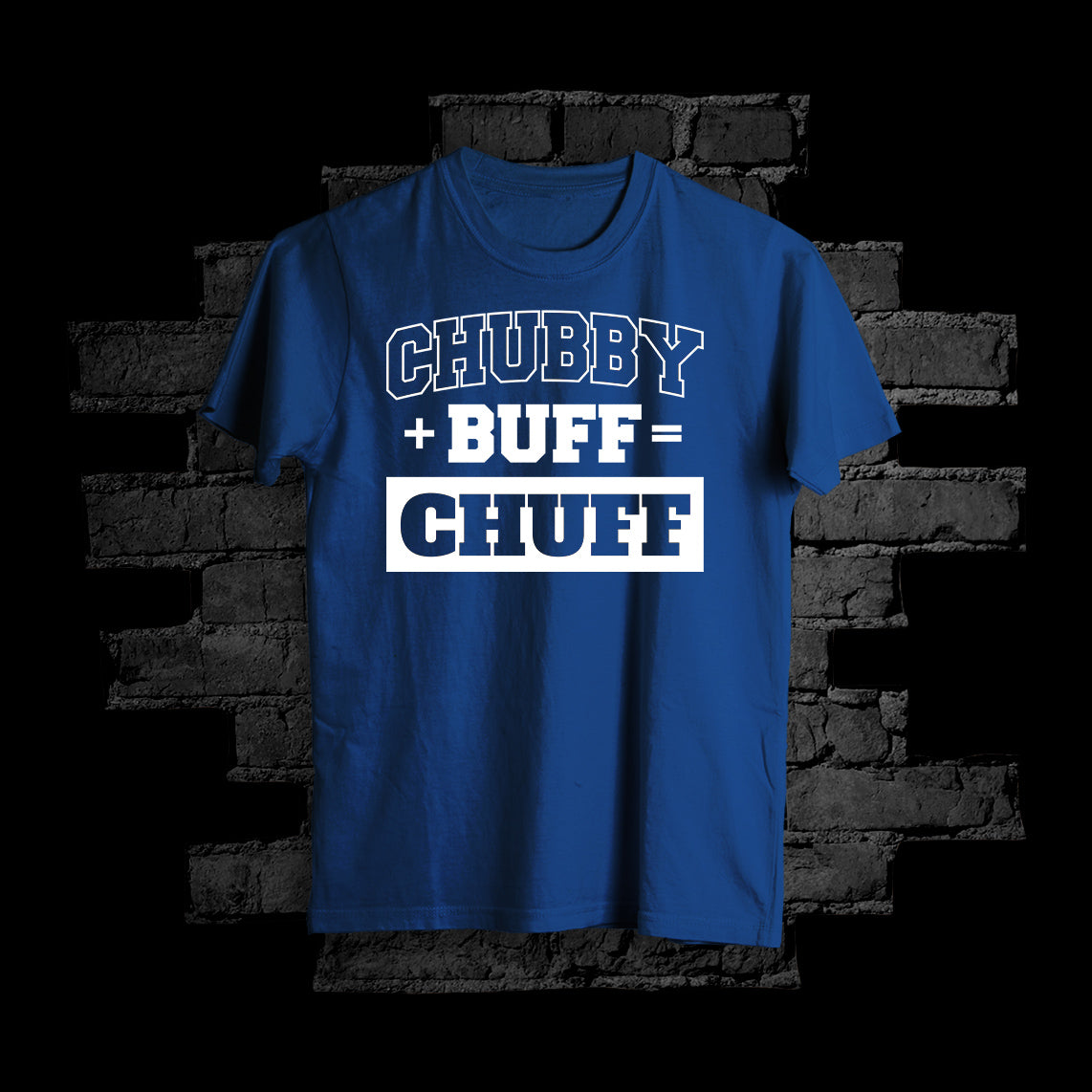 CHUFF Unisex Royal Blue Tee The Bigg Jah Store