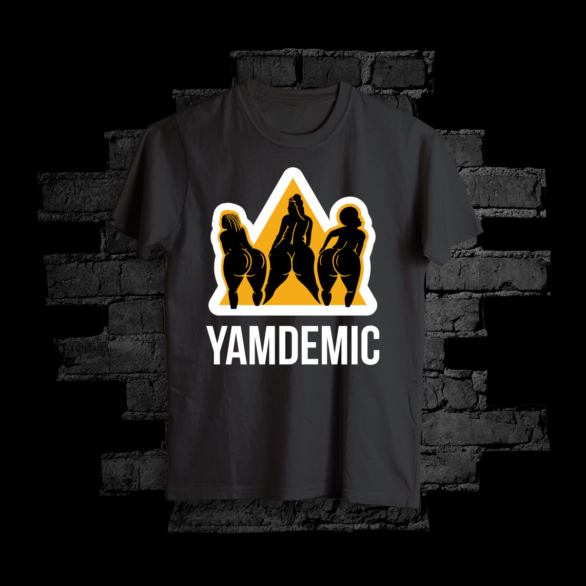 Yamdemic Tee - Black