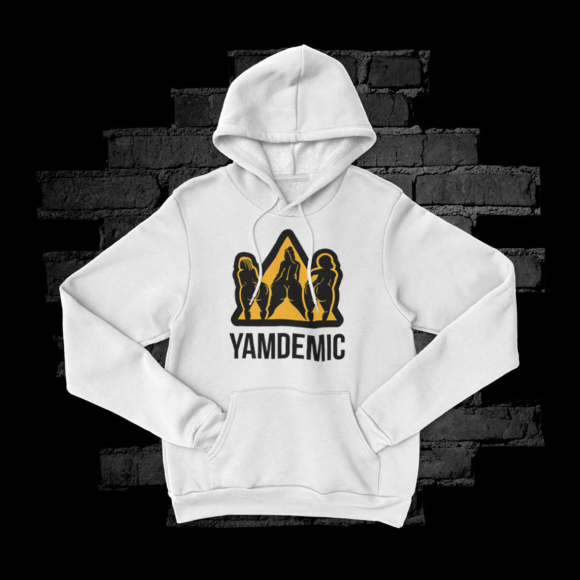 Yamdemic Hoodie - White