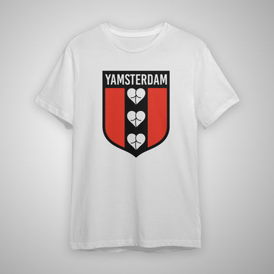 Yamsterdam Tee - White