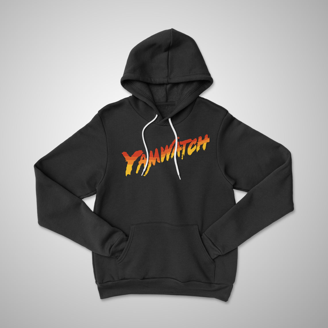 Yamwatch Black Hoodie – The Bigg Jah Store
