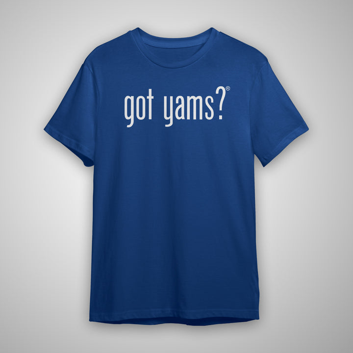 Got Yams? Blue Tee