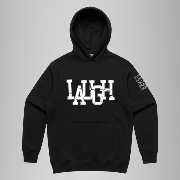 L.A.U.G.H. Hoodie - Black