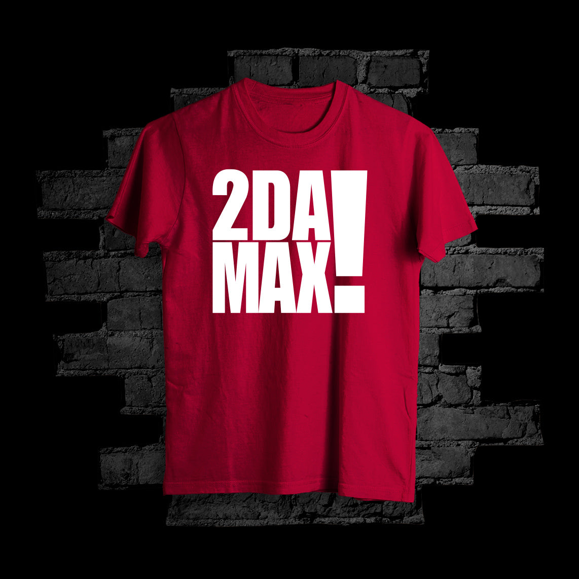 2DAMAX! Red Tee