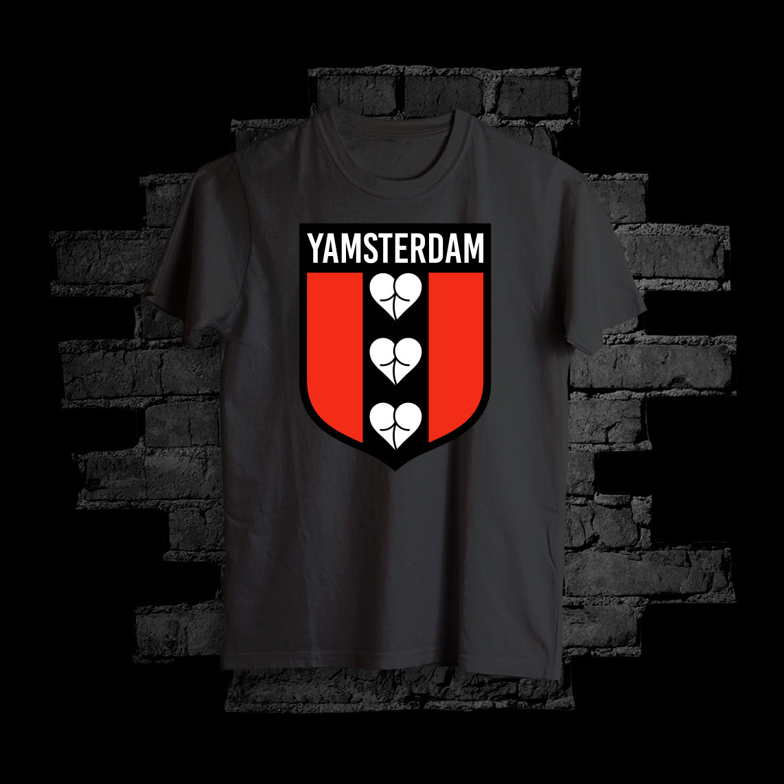 Yamsterdam Tee - Black