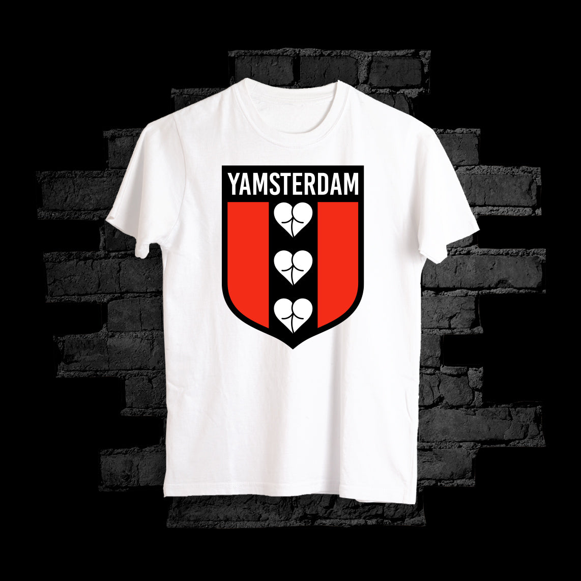 Yamsterdam Tee - White